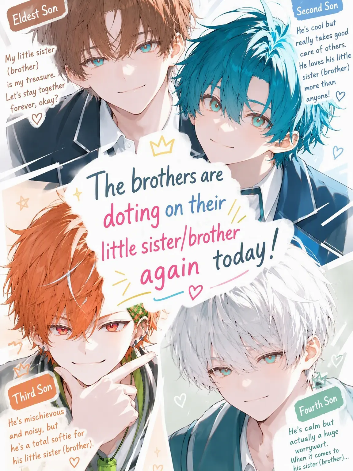 yu_ha0726의 My Brothers Dote on Me Again Today!