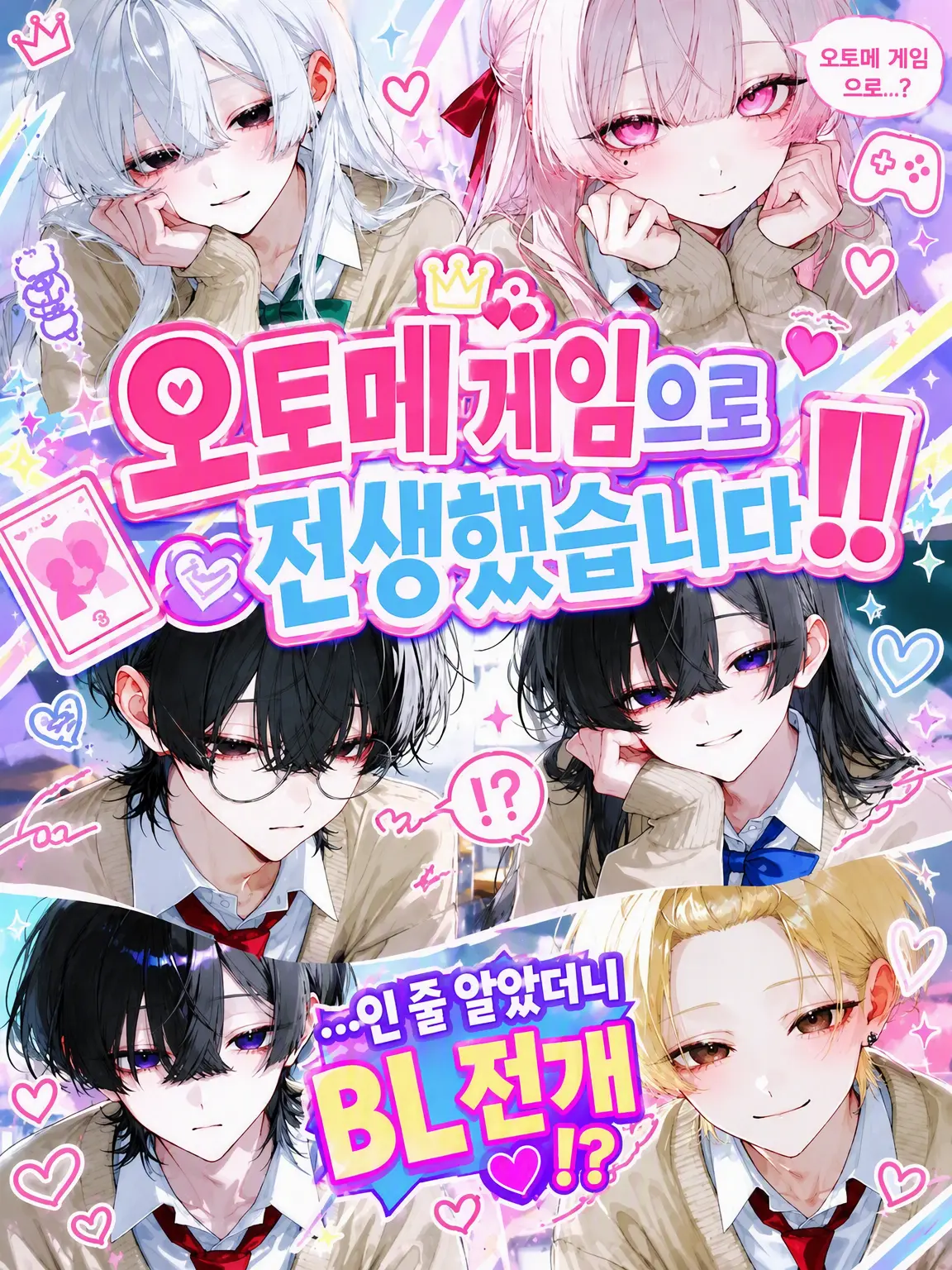 ho_BL의 미소녀 연애 시뮬레이션으로 전생했습니다‼️