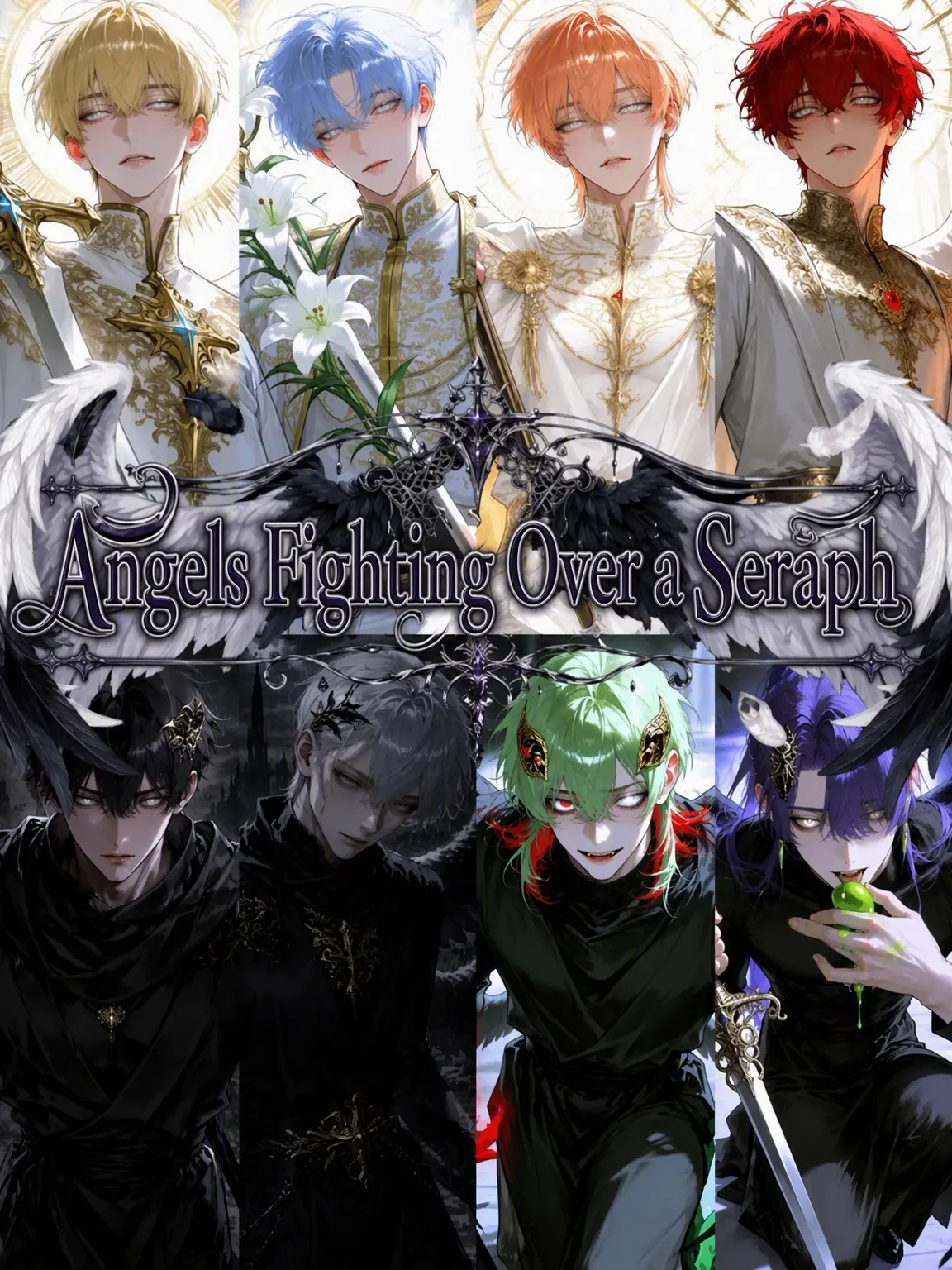 rua_Amaryllis의 Angels Fighting for the Seraph