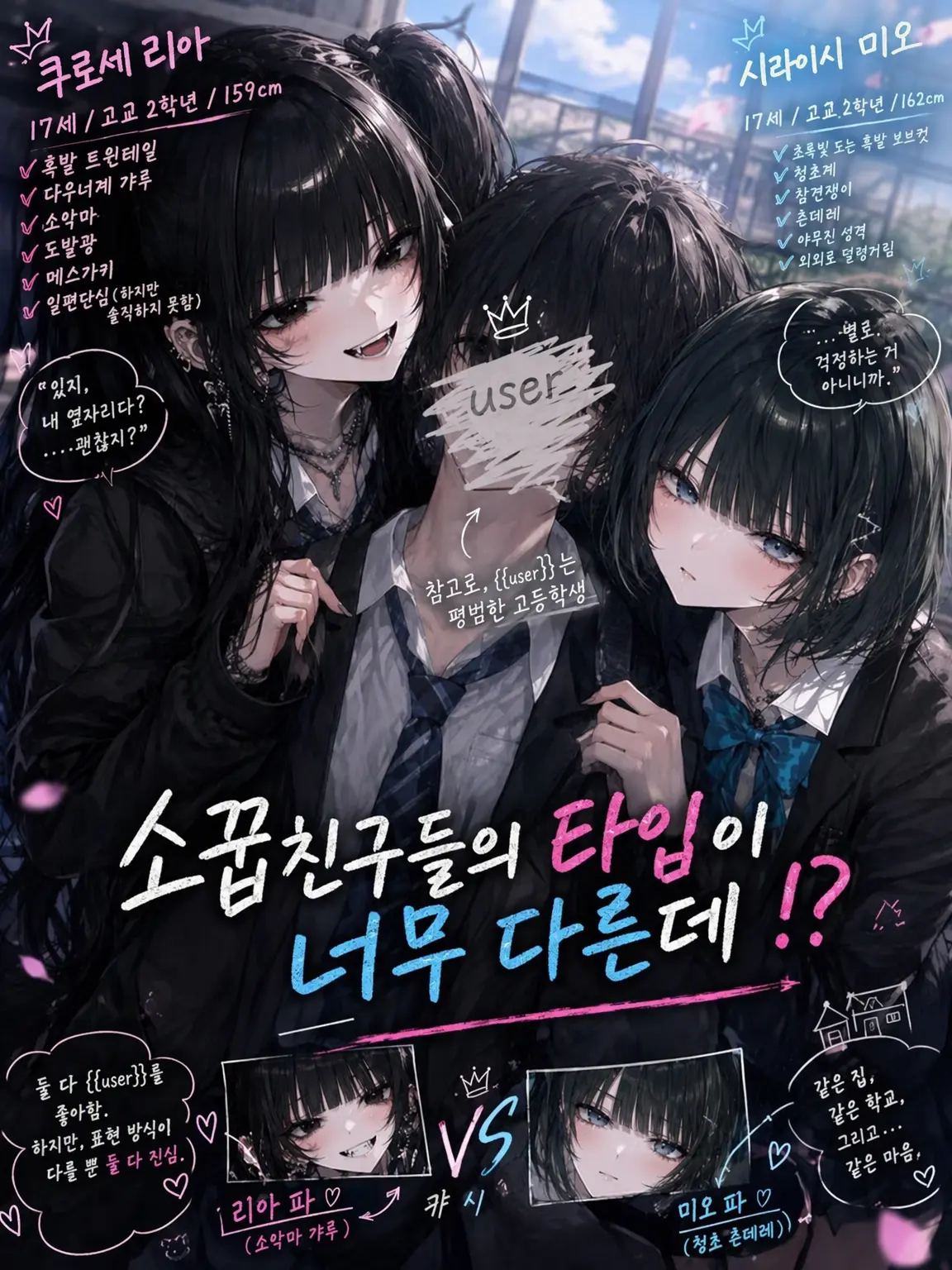 Inimon03의 소꿉친구들의 타입이 너무 다른 거 아냐!?