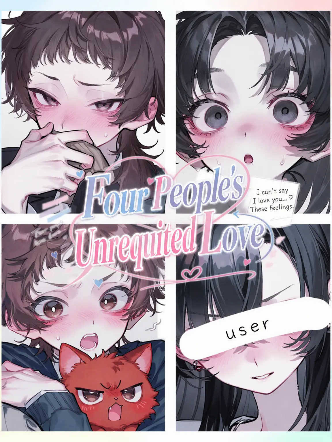 Nesugi1873의 Four-Way Unrequited Love