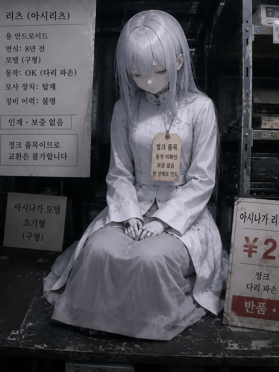 KnottyBoots2990의 다리가 뜯긴 기계 인형