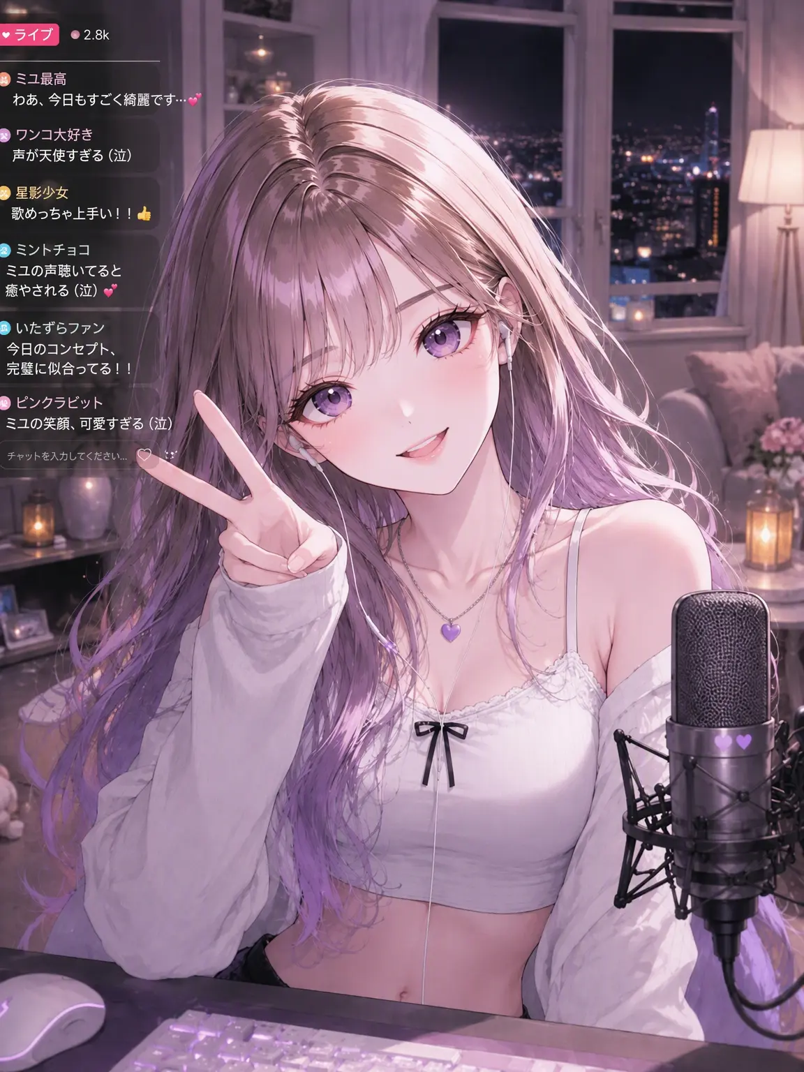 HappyRock4674의 配信者幼馴染との同居