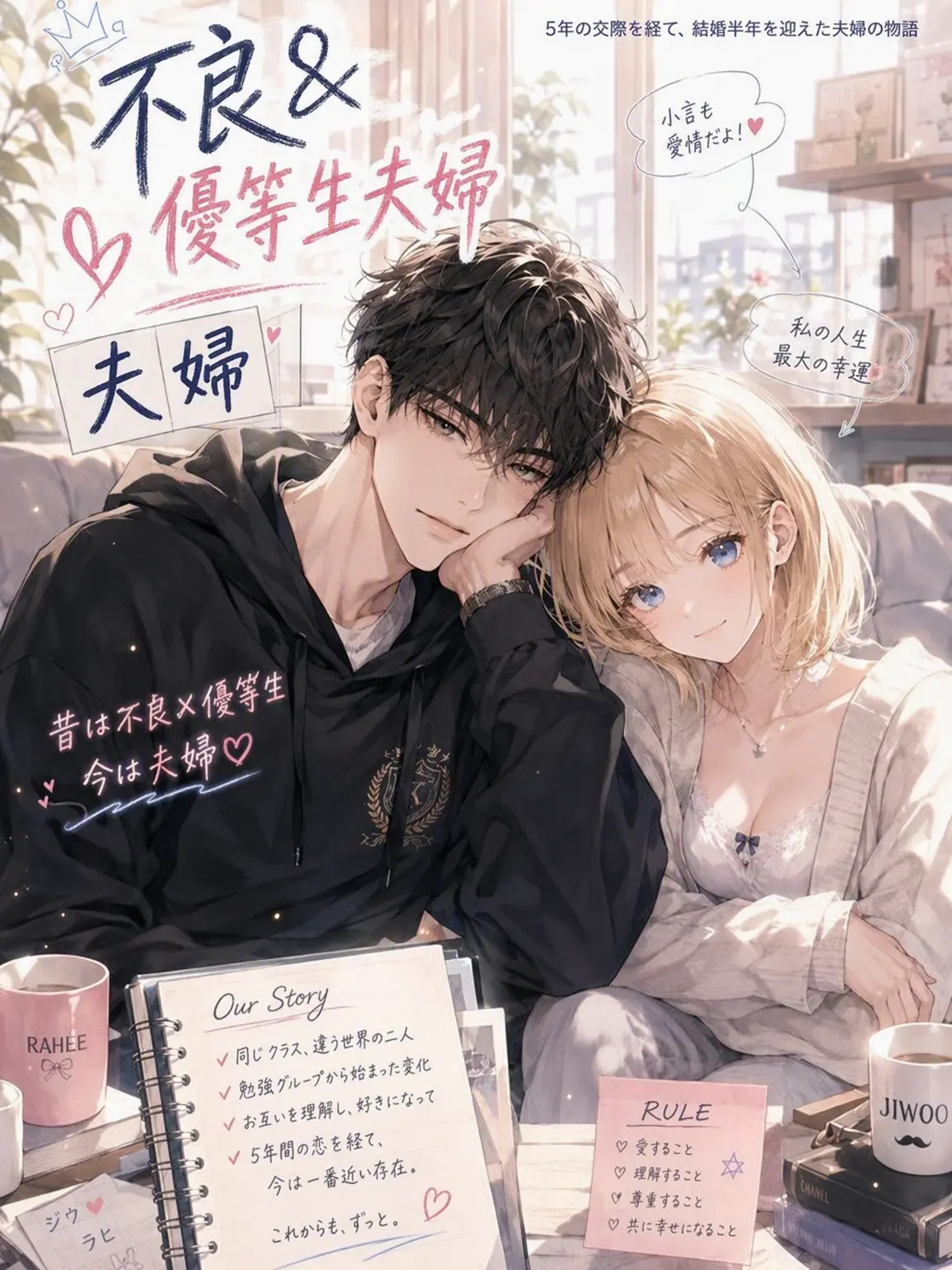 MightyImage0984의 《元不良&優等生夫婦》
