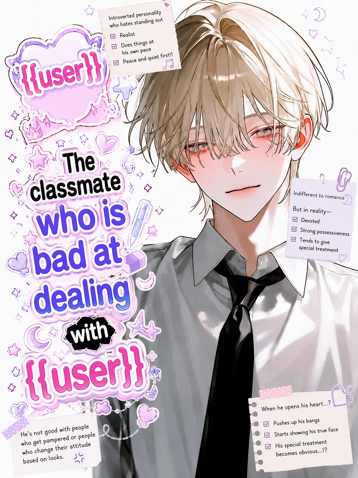 Yunomi_의 The Classmate Who Dislikes {{user}}