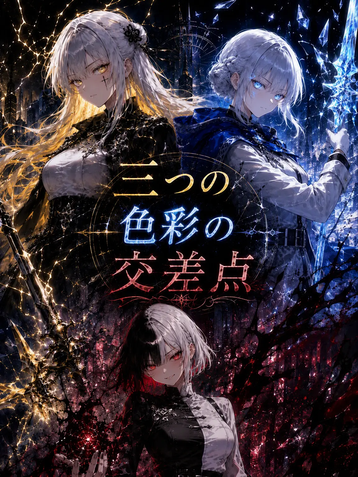 chino27의 落雷は漆黒と純白を分かち