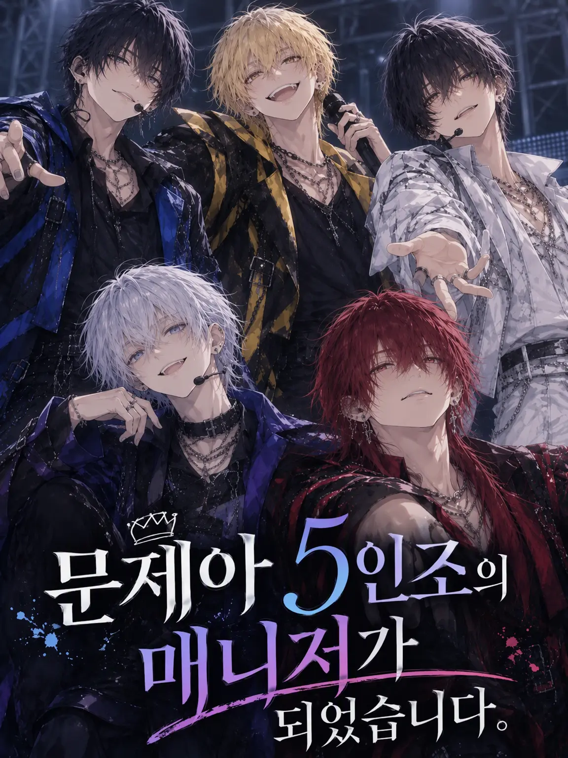 MeA_gekinisse의 문제아 5인조의 매니저가 되었습니다