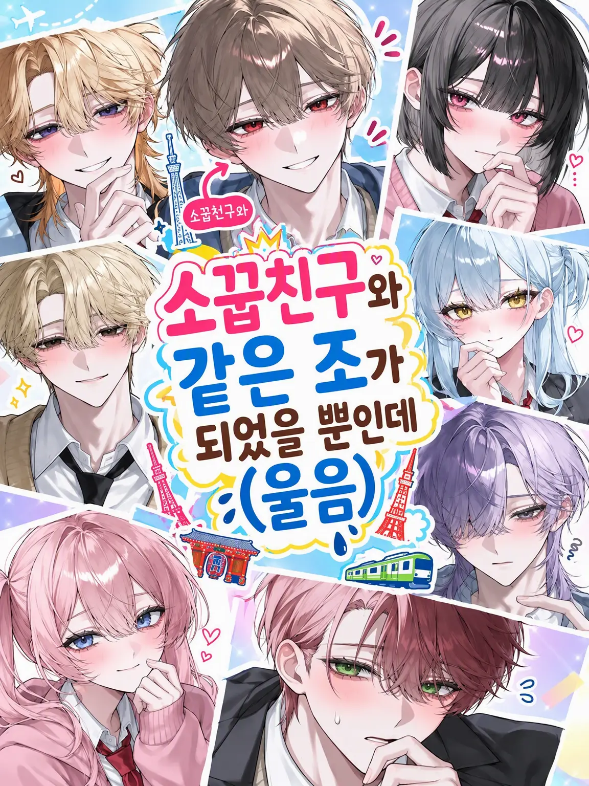n_u_yo의 소꿉친구랑 같은 조가 됐을 뿐인데 (울음)