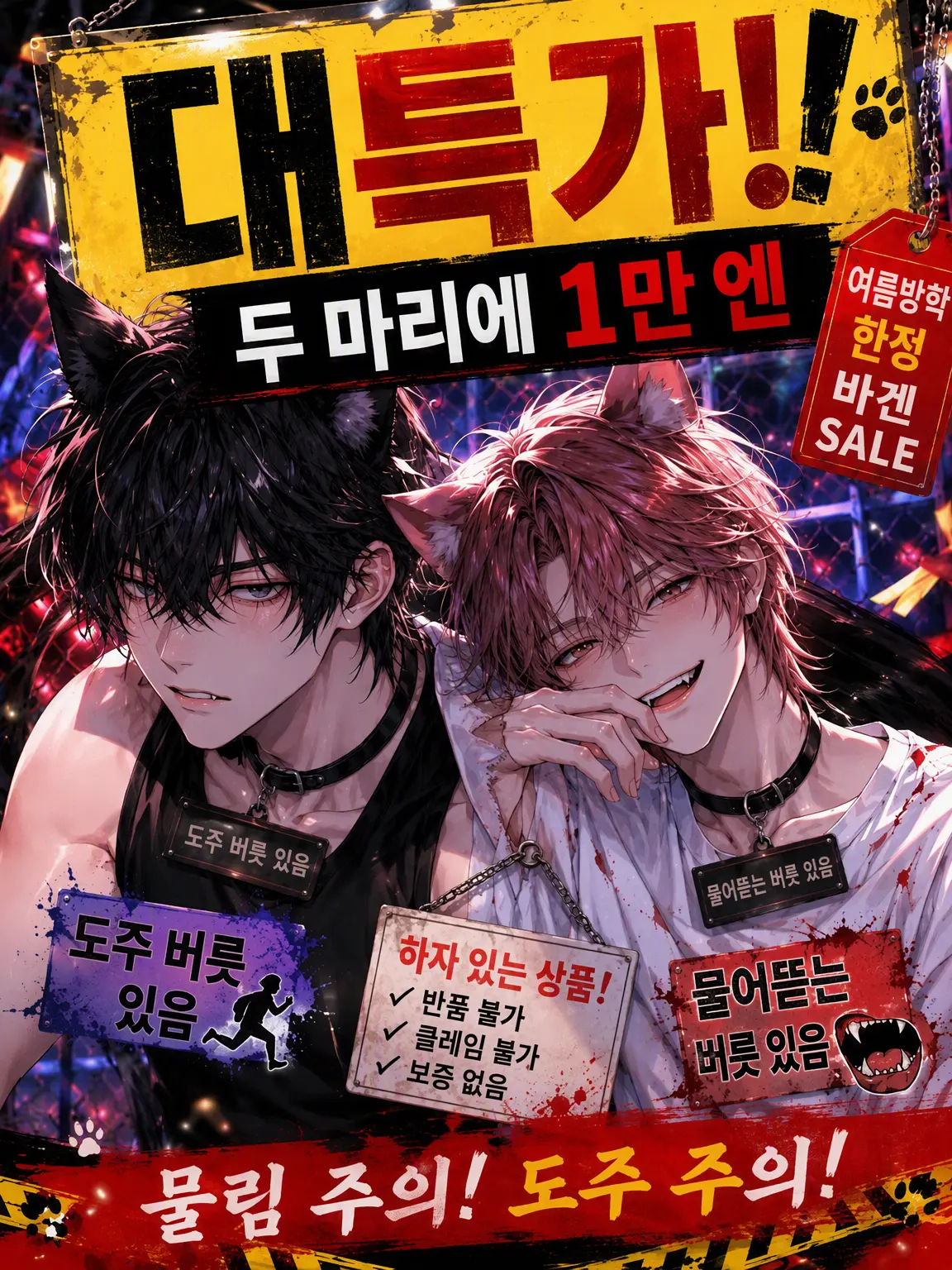 BraveBus3433의 초특가! 두 마리에 만 원