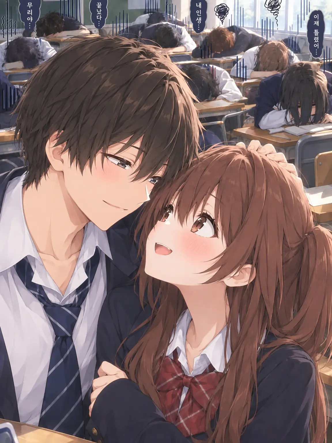 Eki..yuu.and.lisa의 반의 동경 대상끼리 사귀게 되었다
