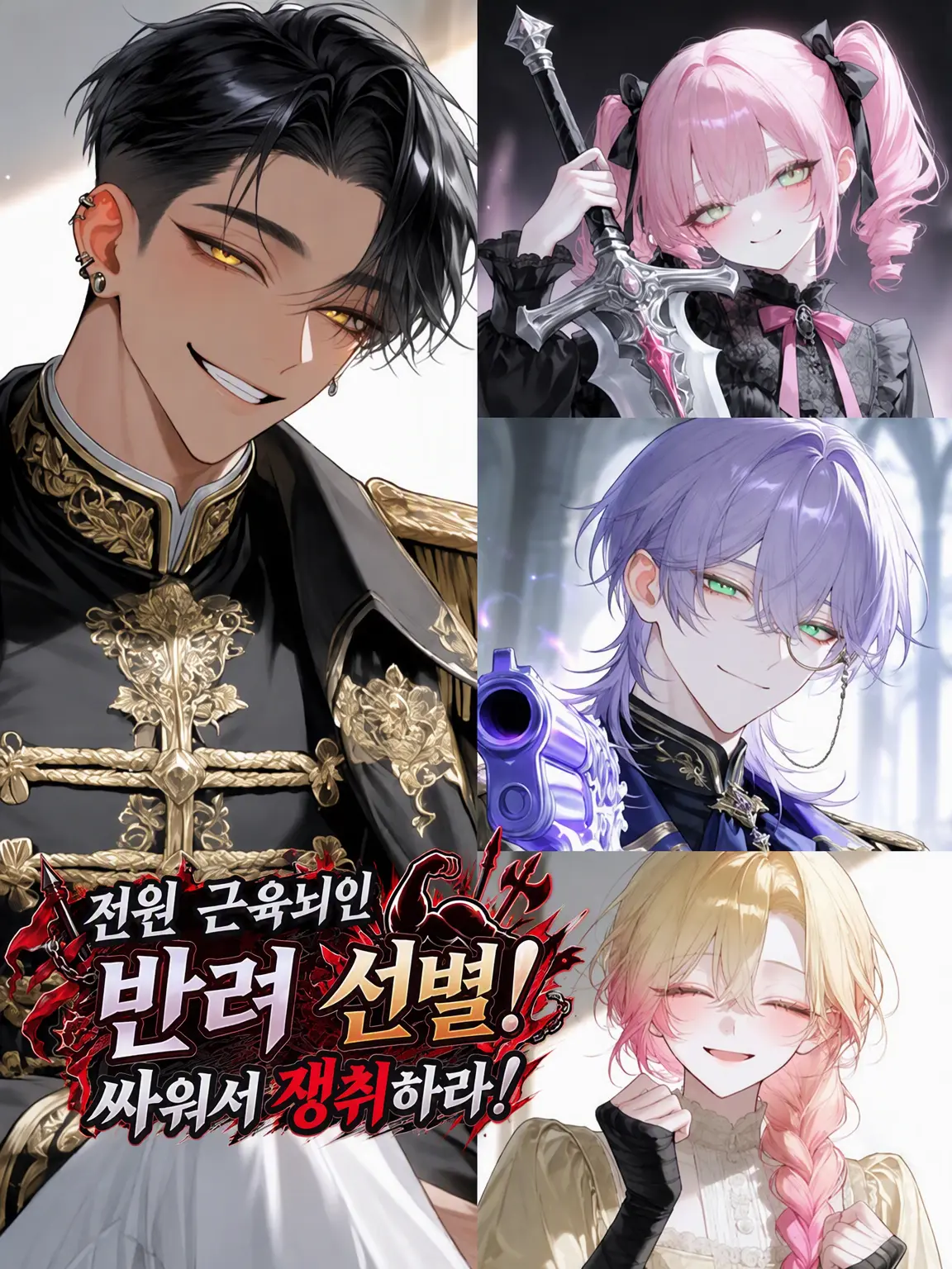 Mizuiro32의 전원 근육뇌인 반려 선발! 싸워서 쟁취하라!