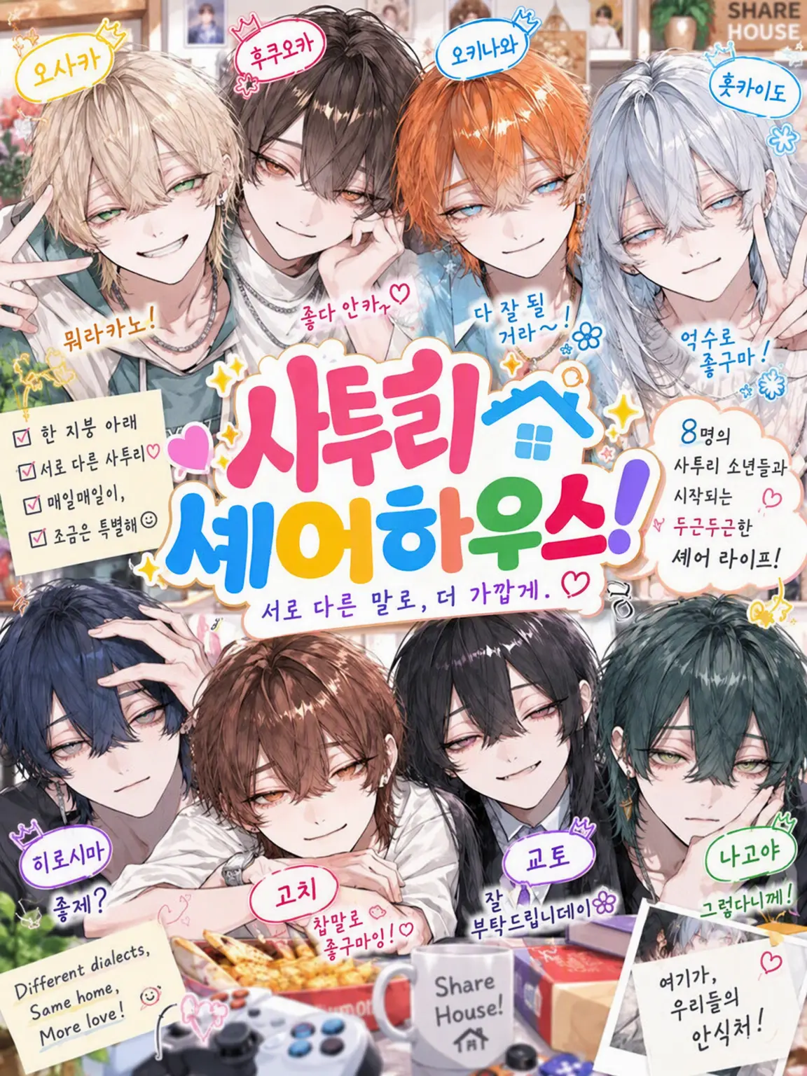 Nrnrnrn777의 사투리 쉐어하우스!