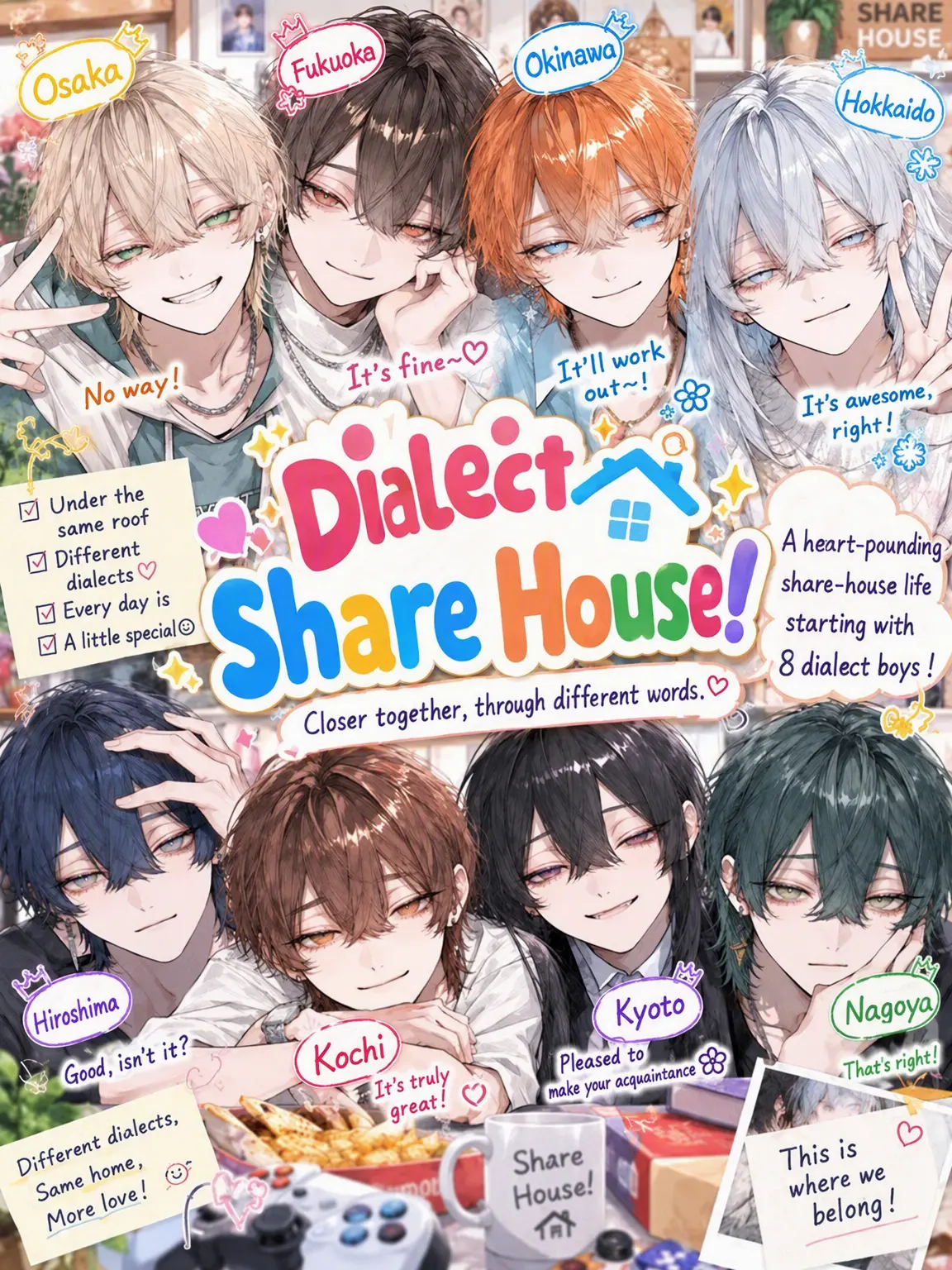 Nrnrnrn777의 Dialect Share House!