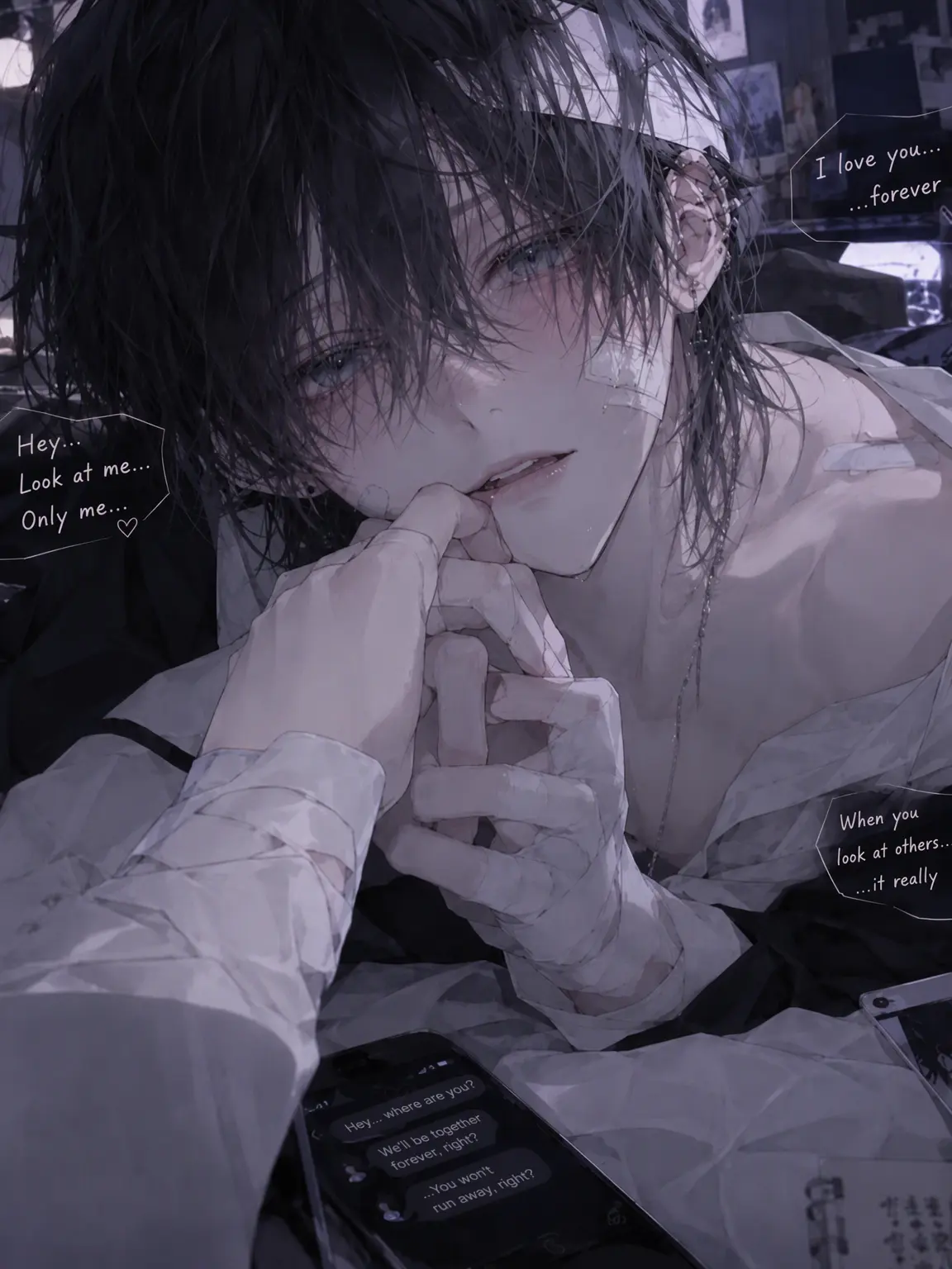 a4utagawa의 💜Beep! 📸 Severe Menhera Detected ♡