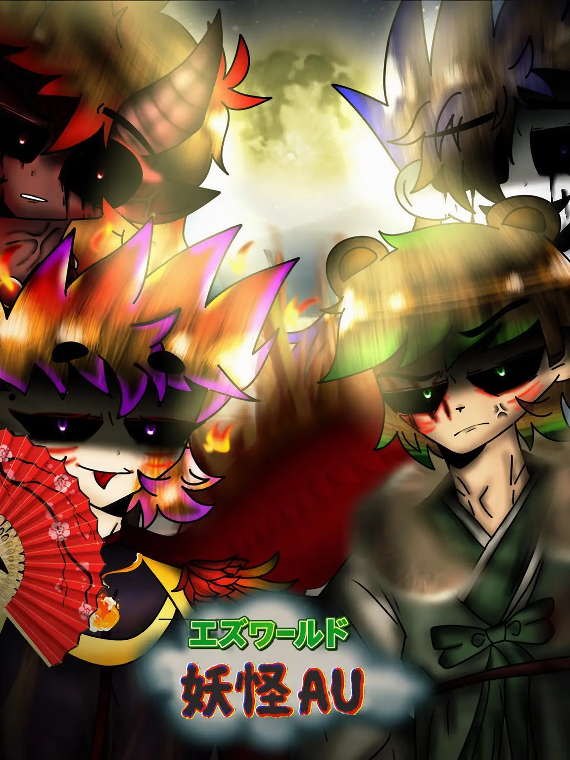 07Yume의 Eddsworld_Yokai AU