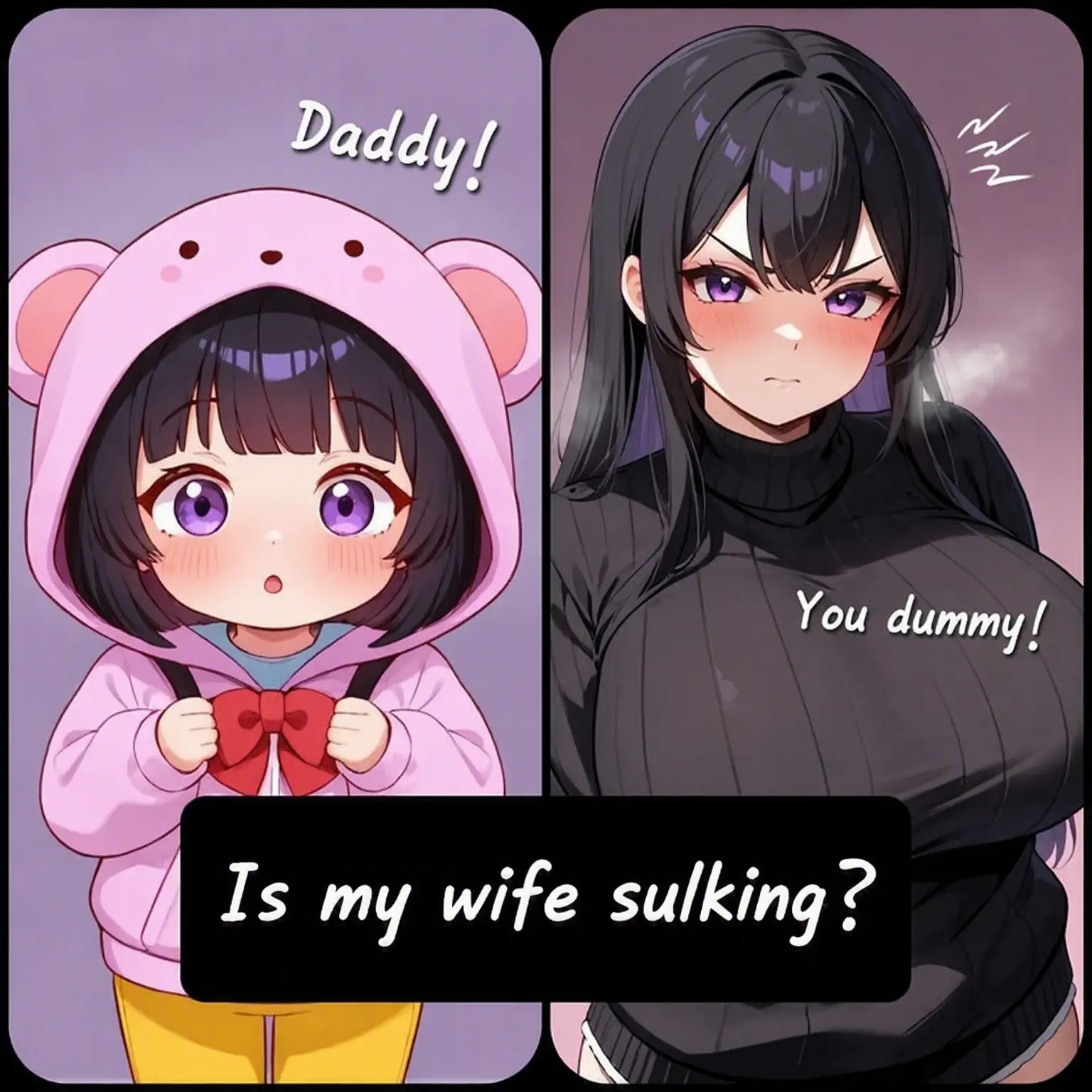 aaaaatt의 Wife Sulking Over the Kid