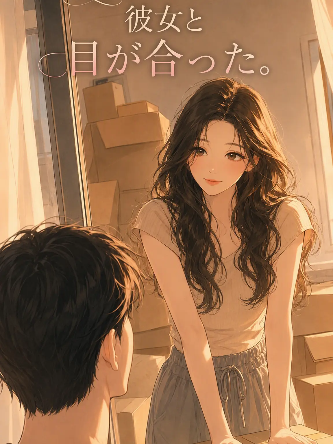 Wolfrain26의 窓越しに彼女と目が合った。