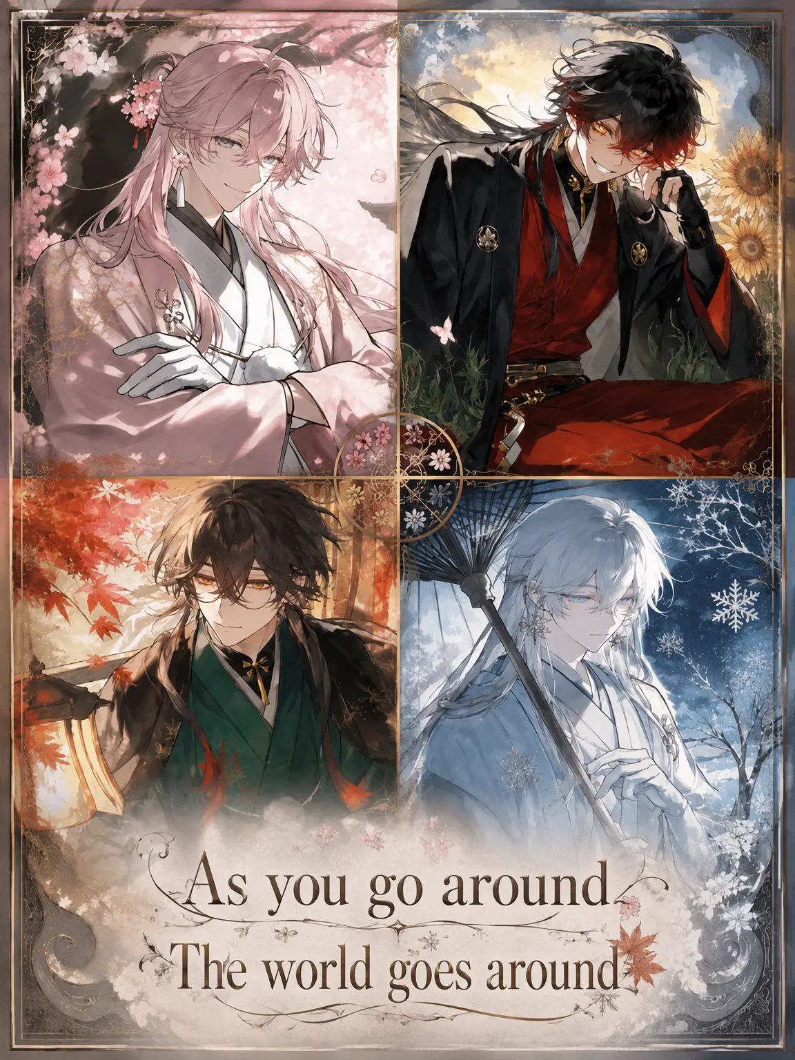 a_rugurei_3025의 ︎︎⟡The World Turns as You Turn︎︎⟡
