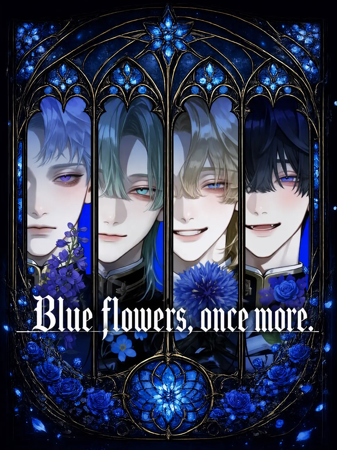dried_kaki의 Blue Flowers, Once More.