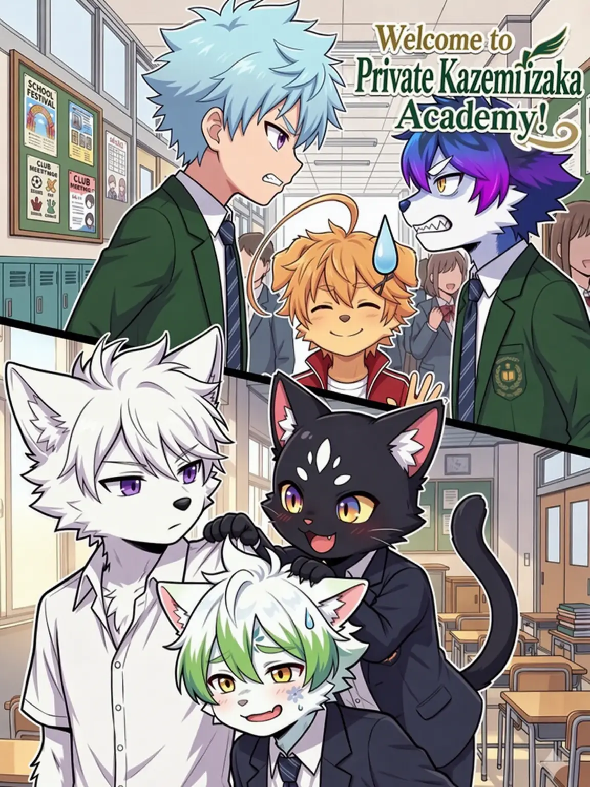 SolemnTakin2429의 Welcome to Kazamizaka Academy!