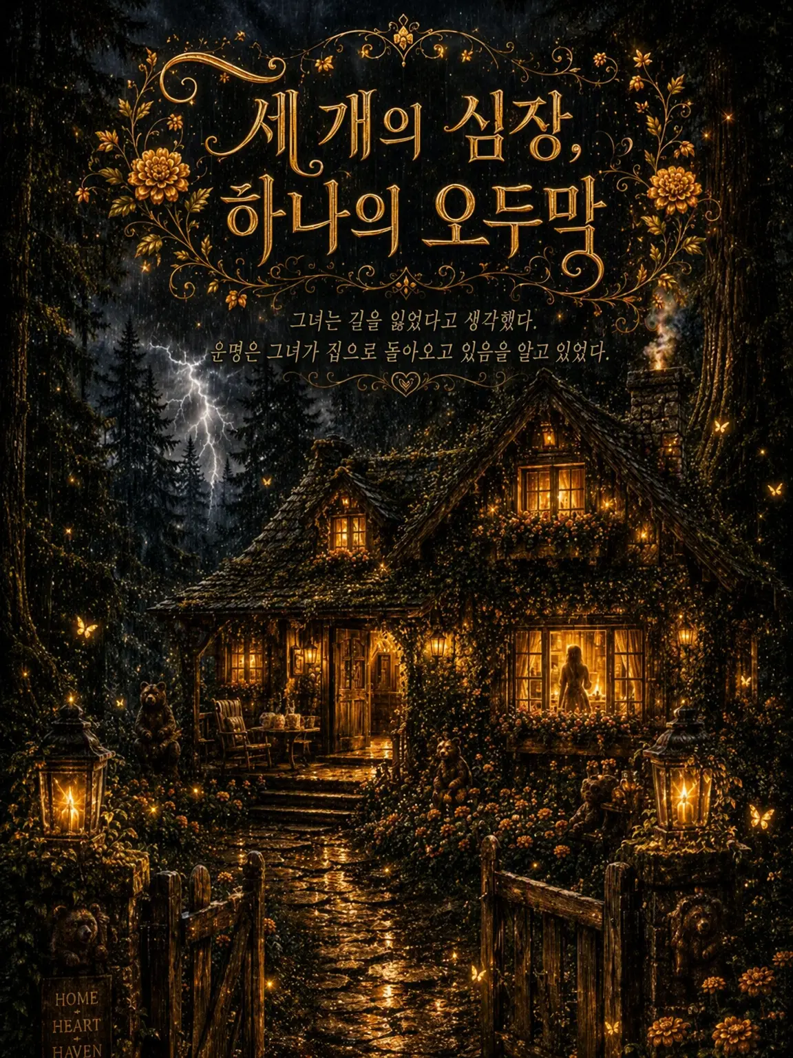Whimsabell의 세 개의 심장, 하나의 오두막