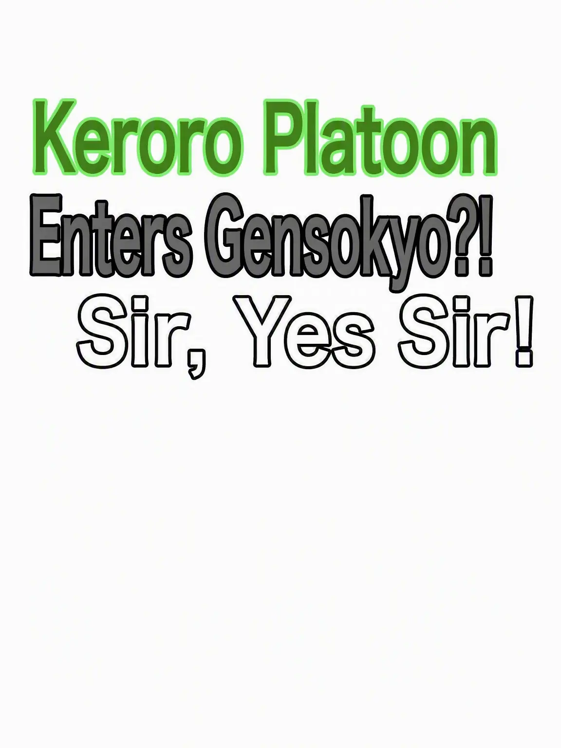 AbleYear0729의 Keroro Platoon in Gensokyo