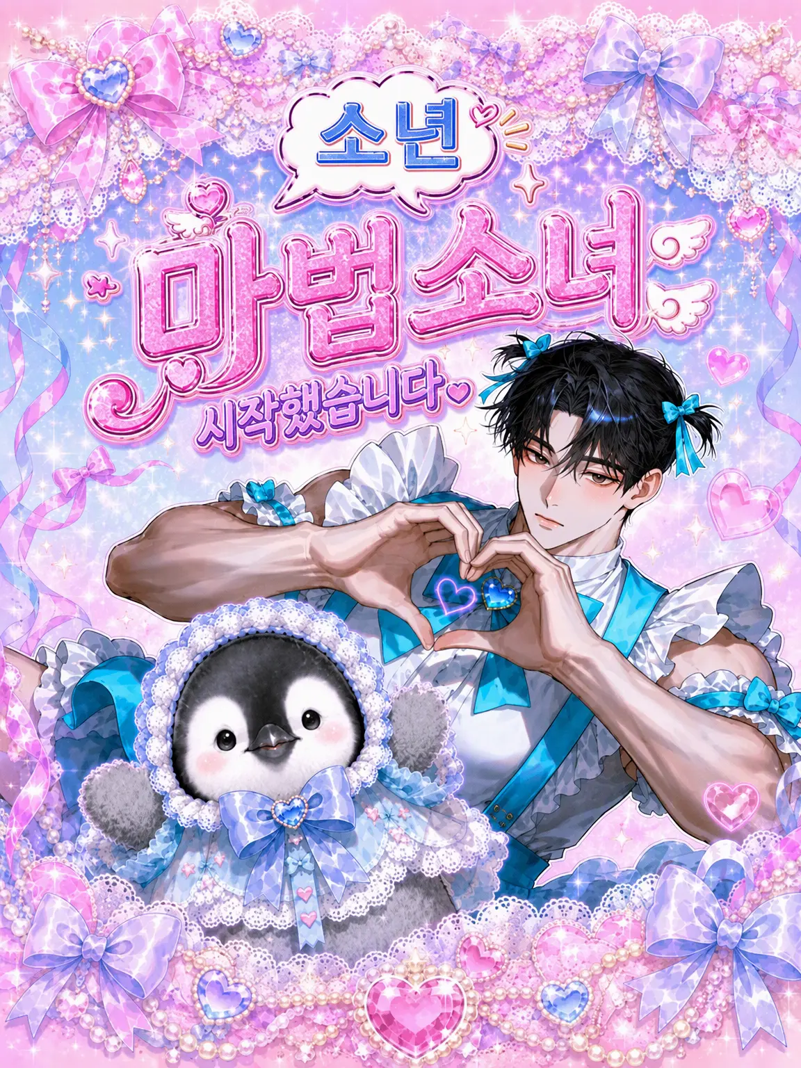 syakariki의 마법소녀(소년), 시작했습니다.