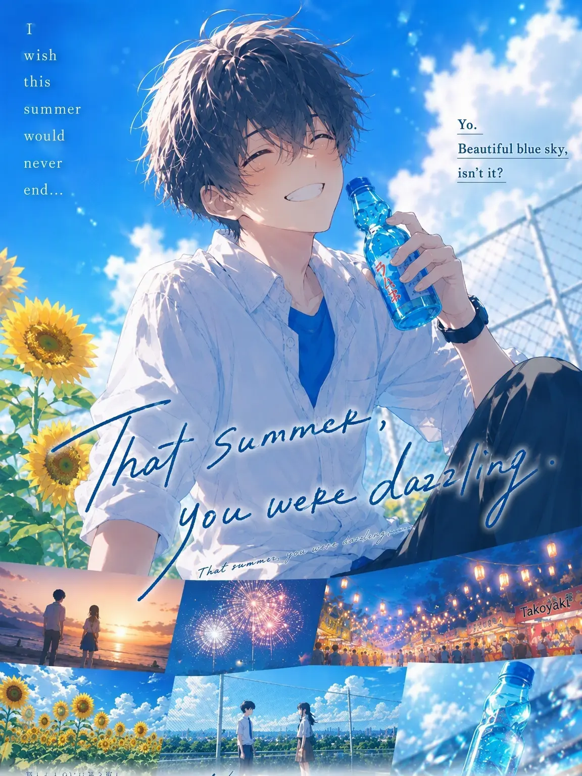 kur0ne_46의 That Summer, You Were Dazzling.