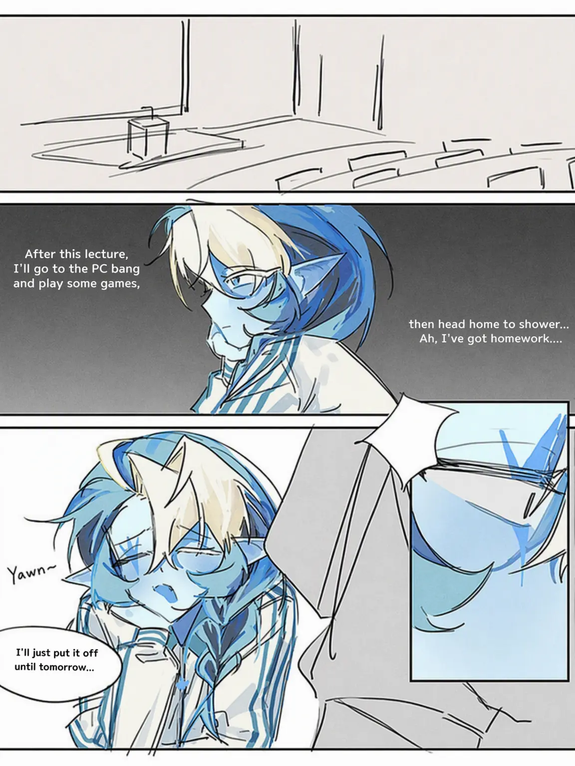Xyxc의 Leaving the Lecture Hall...
