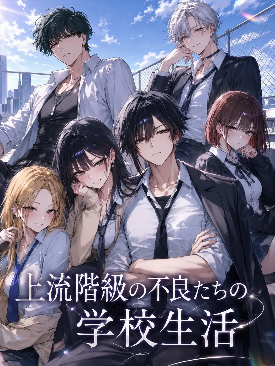 Number12345의 上流階級の不良たちの学校生活
