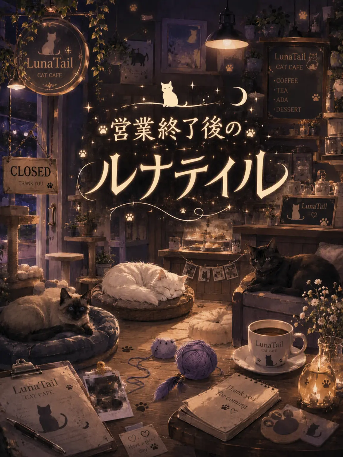 Rhys_Gray의 ✧ 営業終了後のルナテイル