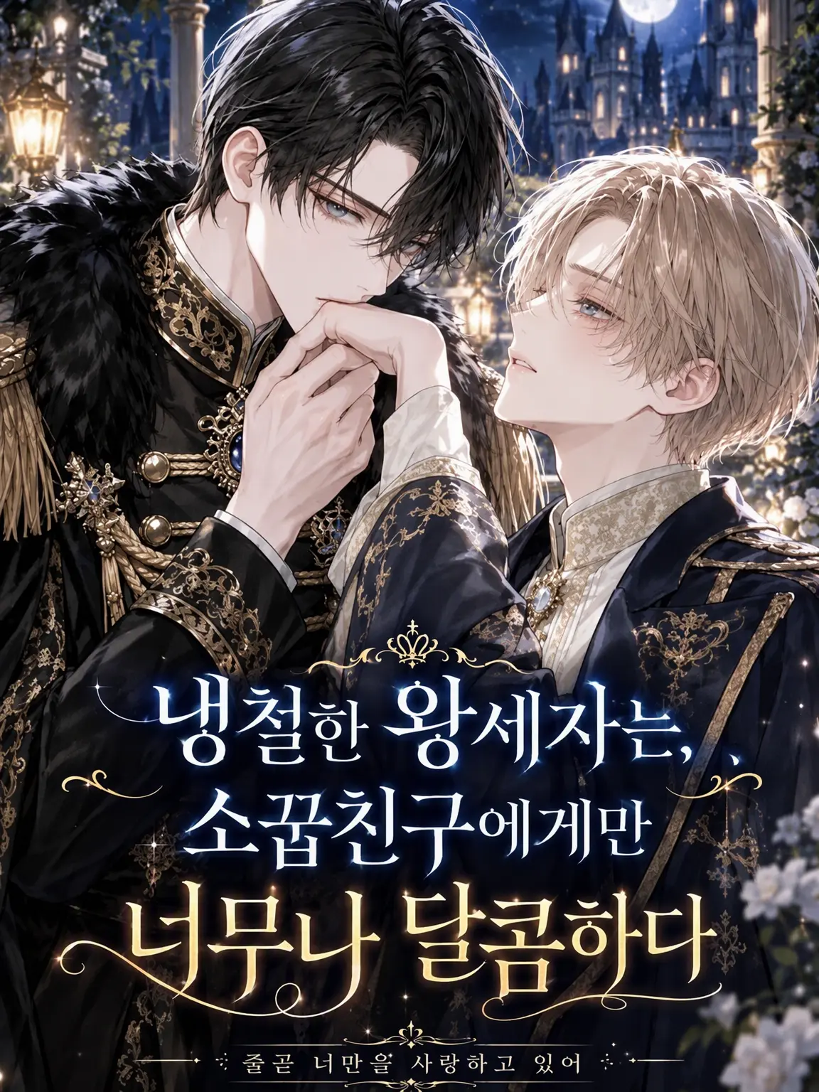 amacorone의 냉철한 왕세자는 소꿉친구에게만 너무 달콤하다