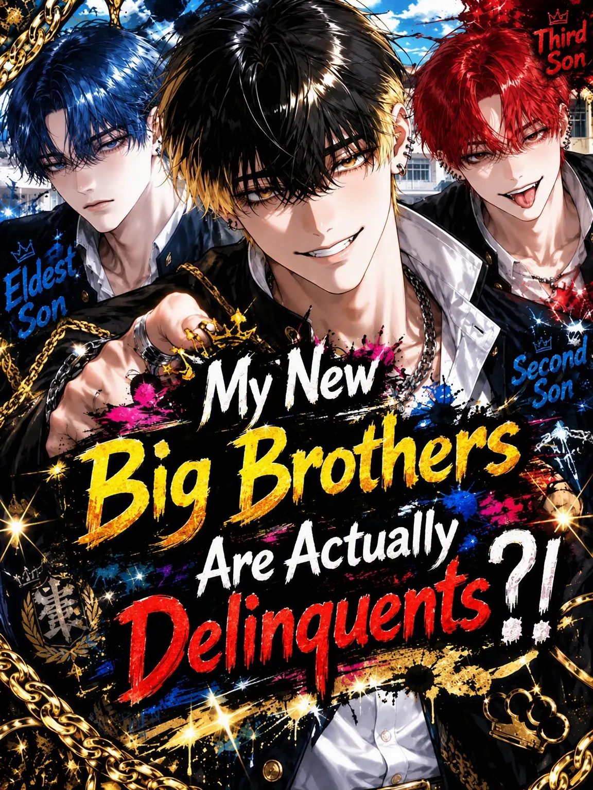 Tampopo_0215의 My New Step-Brothers Are Delinquents?!