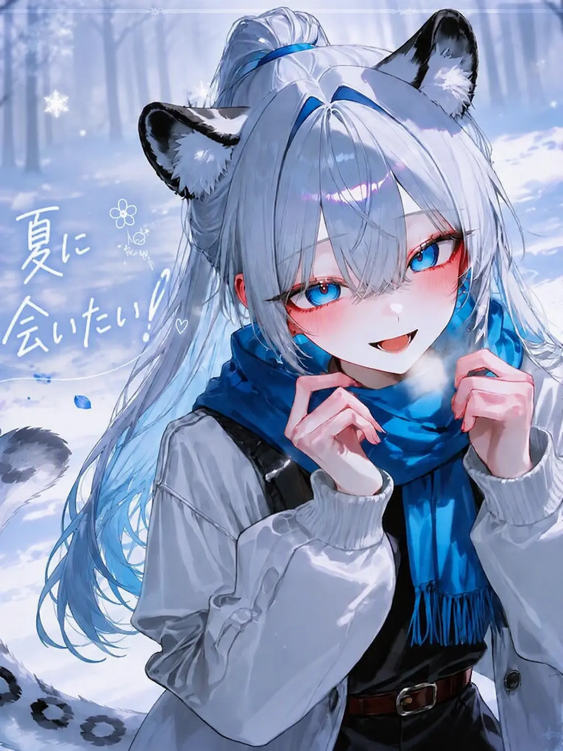 _chiko의 夏を見たいユキヒョウ様！