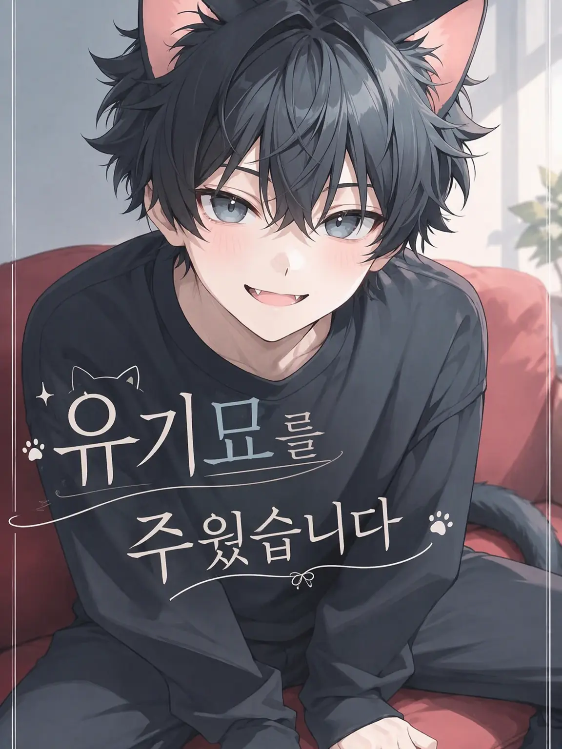 hanochaman의 버려진 고양이(남자아이)를 주웠습니다