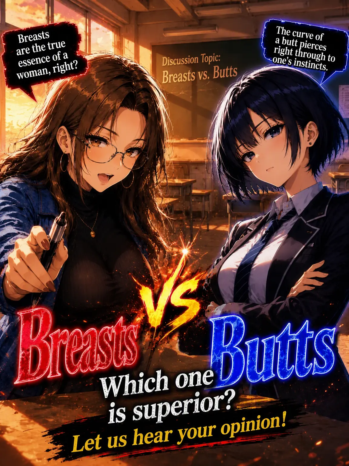RowdyMiner0831의 Ass vs Tits: Whose Side Are You On?