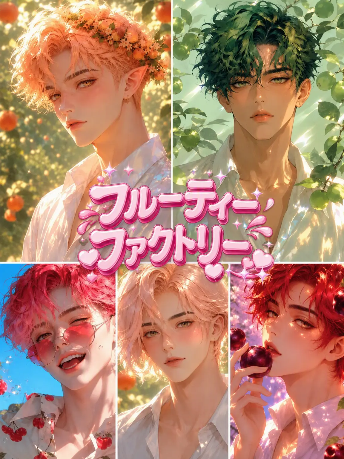 Ohdongdong의 フルーティーファクトリー - 果物の精霊