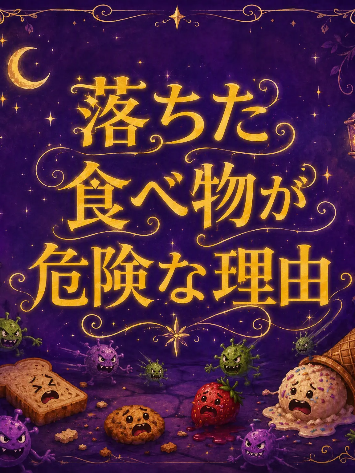 threeseceond의 落ちた食べ物が危険な理由