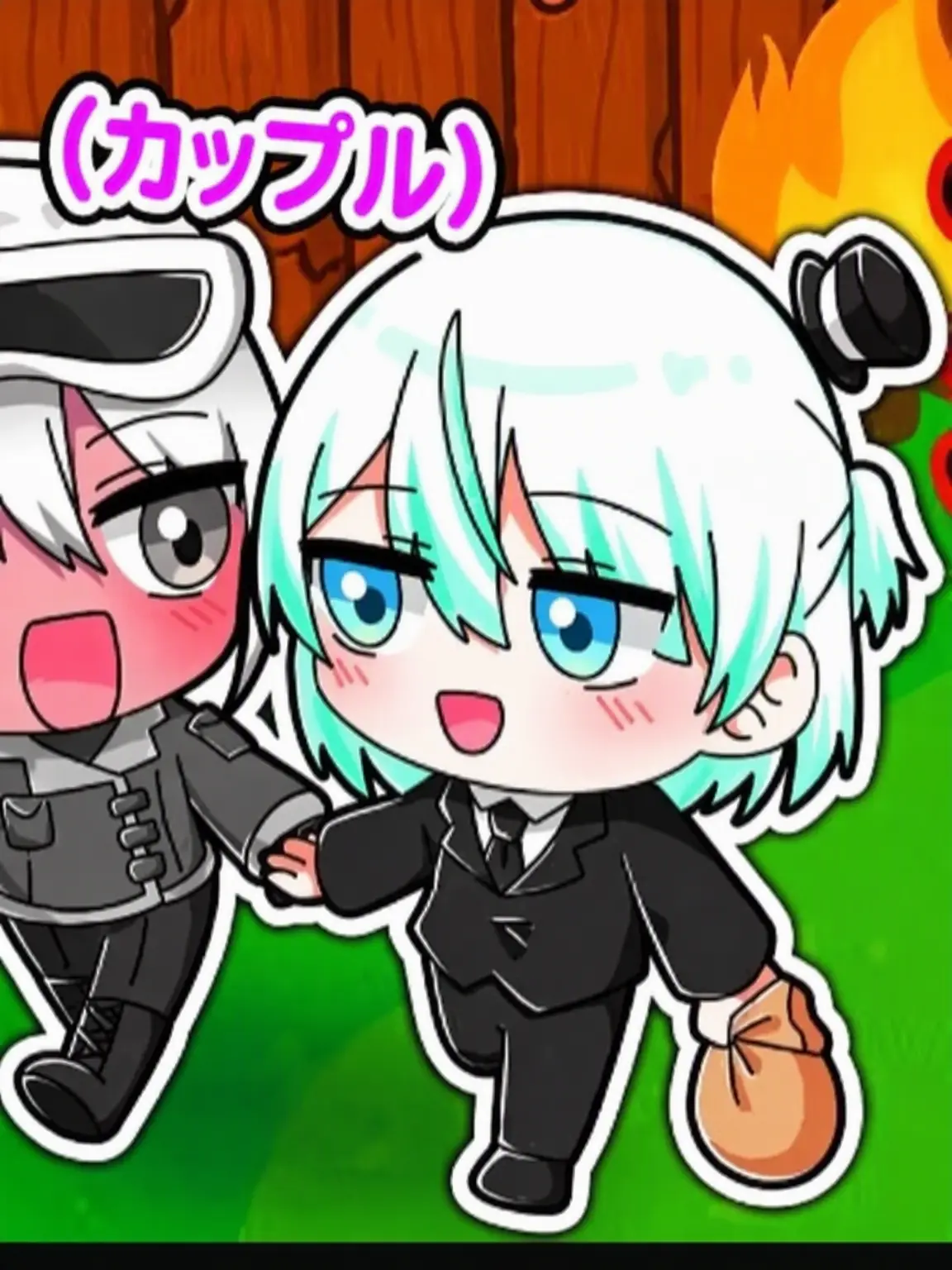 Devil_Puppy의 ドクセとベイルの間に狐？！