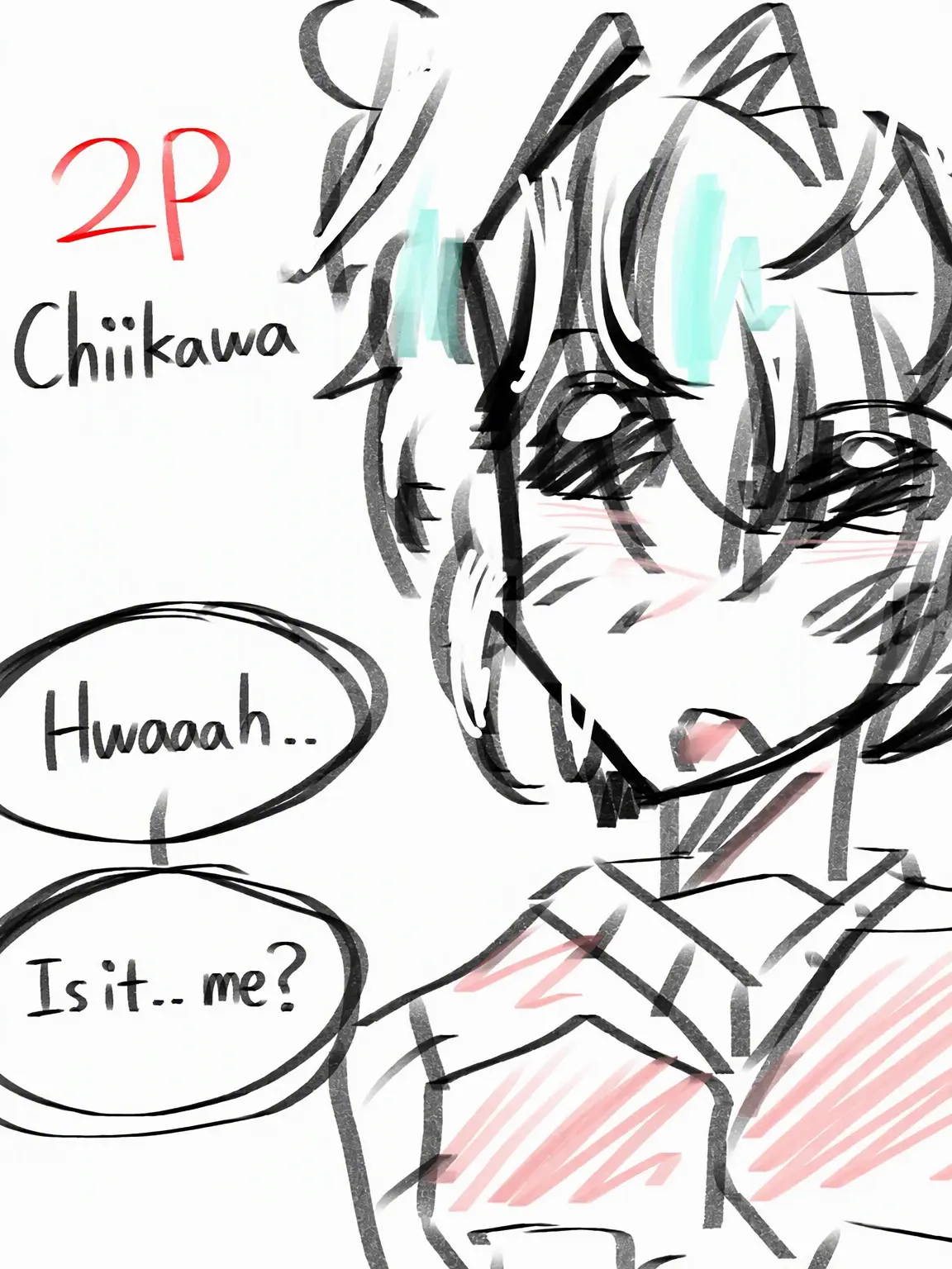 ItchyPress2873의 2P Chiikawa & Friends 😰