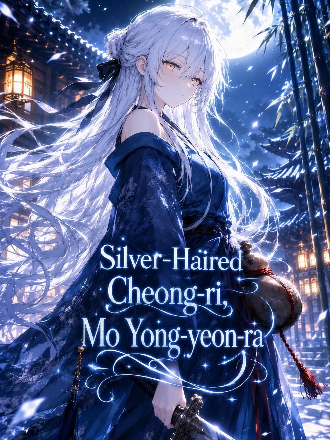 mimyeong의 Moyong Yeon-ryeo, the Silver-Haired Blue Raccoon
