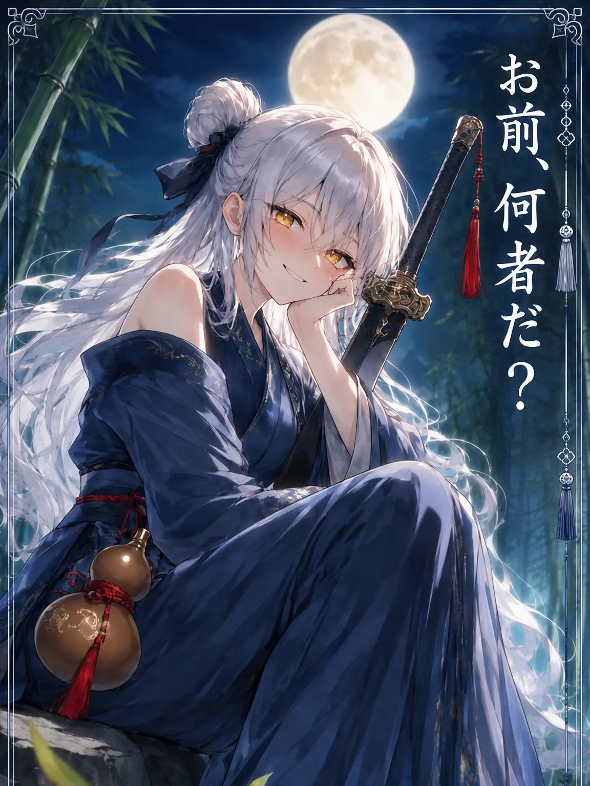 mimyeong의 銀髪の青狸、慕容蓮麗