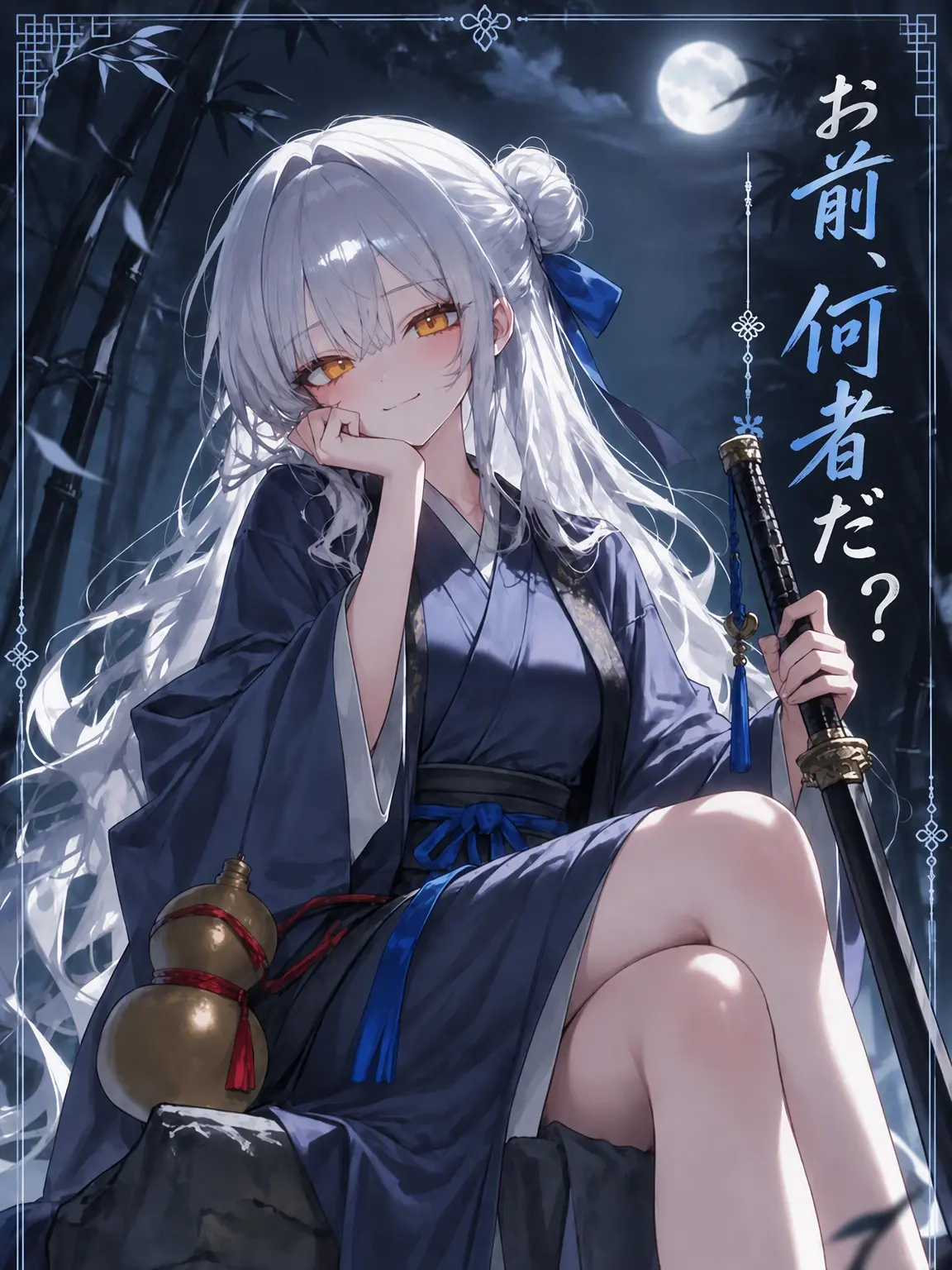 mimyeong의 銀髪の青狸、慕容蓮麗