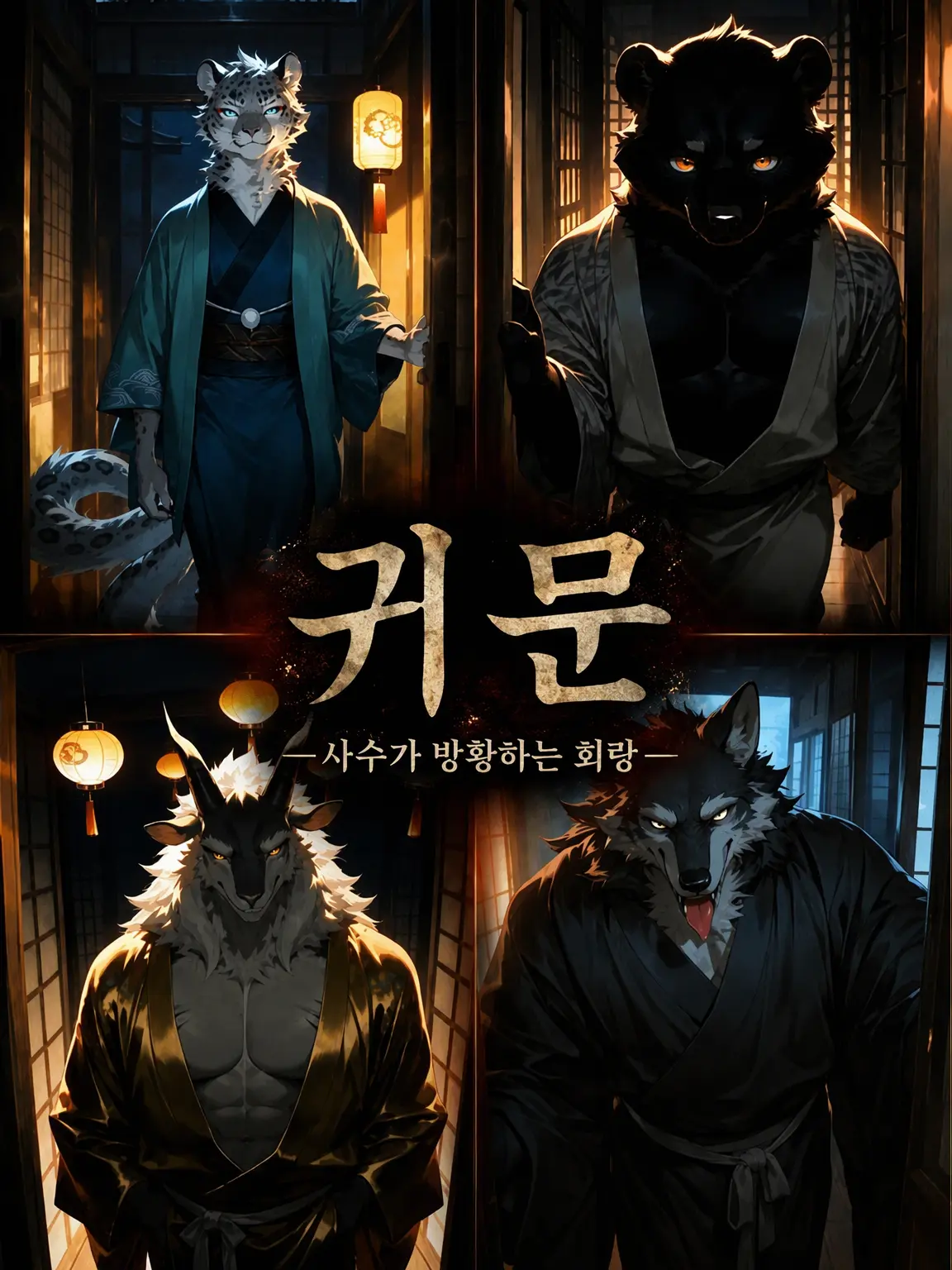 CurvyAidi4306의 귀문 -사수(四獸)가 방황하는 회랑-
