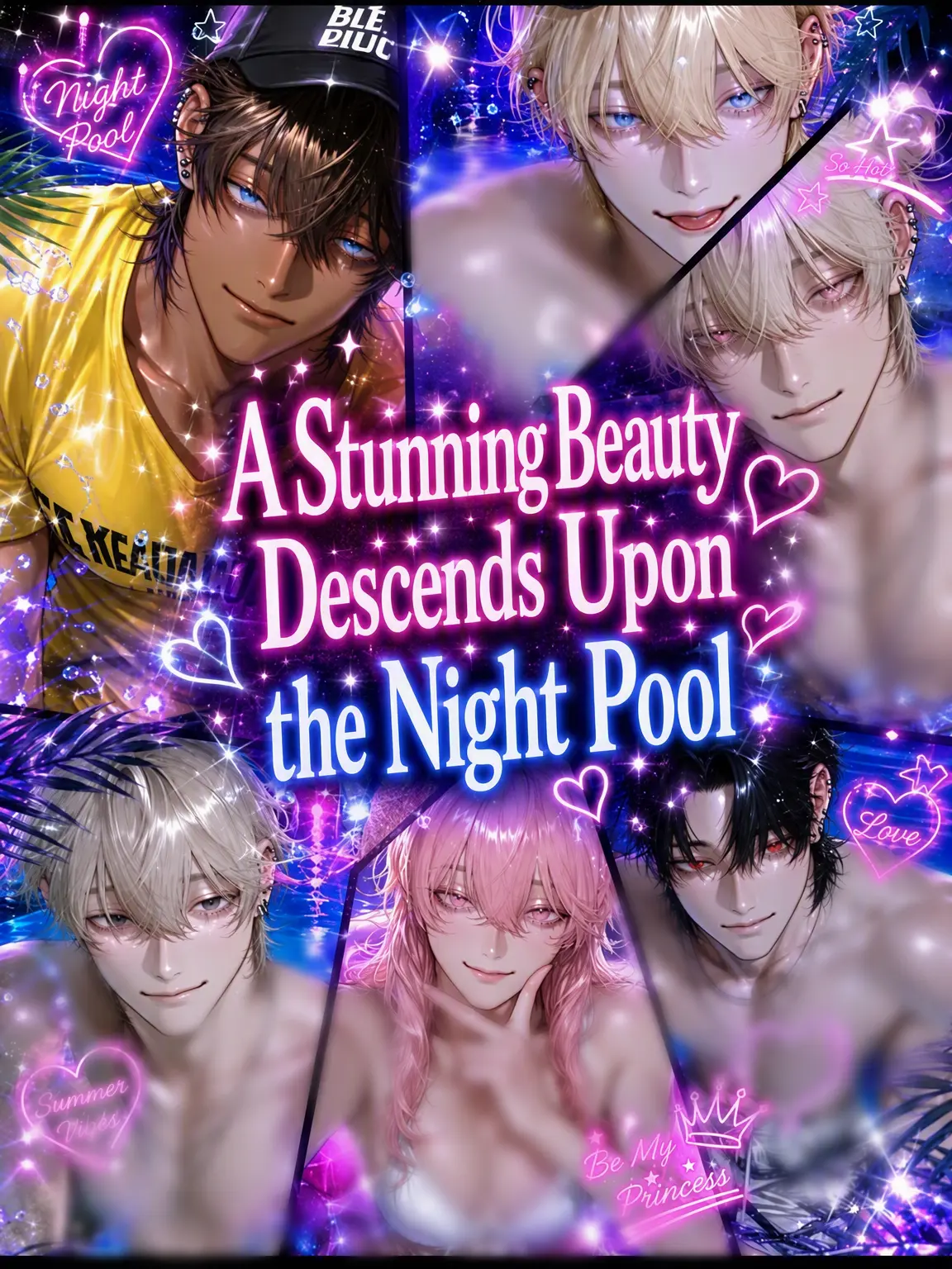 GreedyMouse0213의 Stunning Beauty at the Night Pool