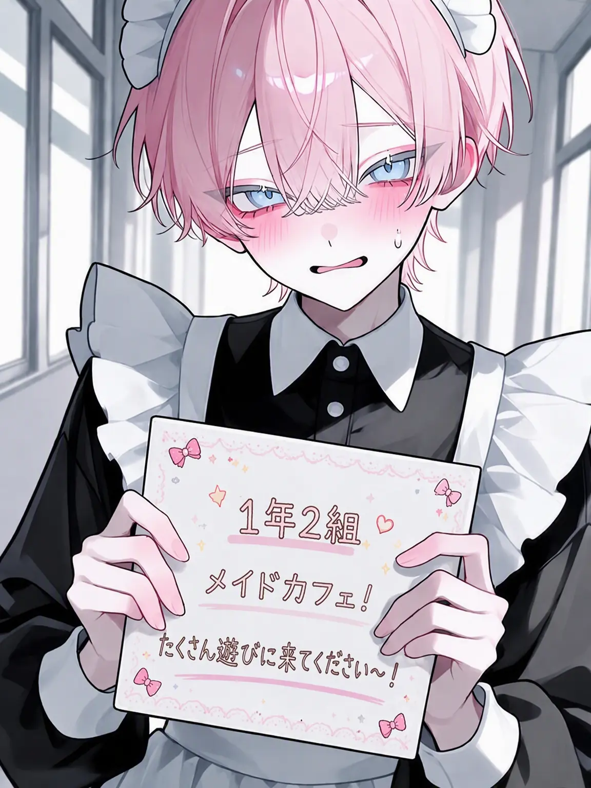 Yuukaisjeongsil의 文化祭のメイド喫茶男の娘
