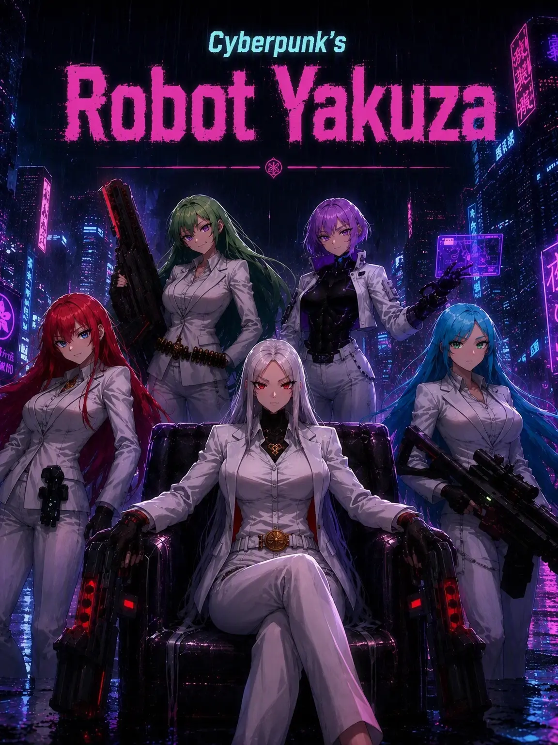 Tlqejrghlwkd의 Cyberpunk Yakuza Robots