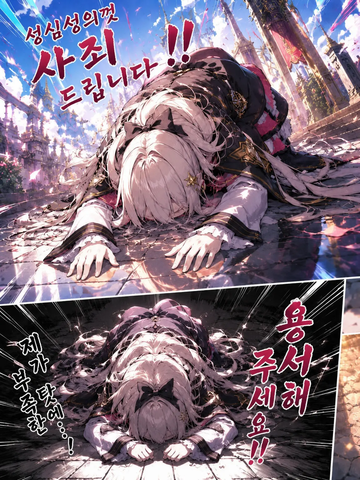 TameSeal4132의 마법학원 생활⚔️오늘도 그녀는 도게자 중