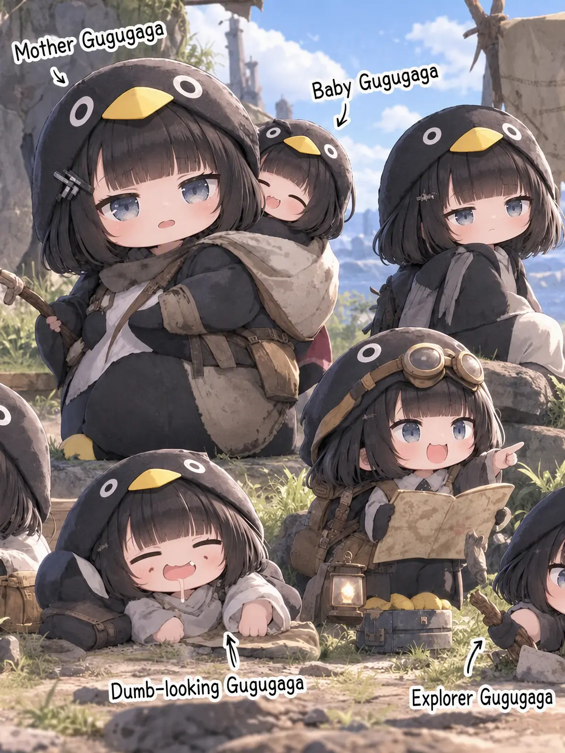 Amu.pengin0700의 A Herd of Gugu-Gaga!