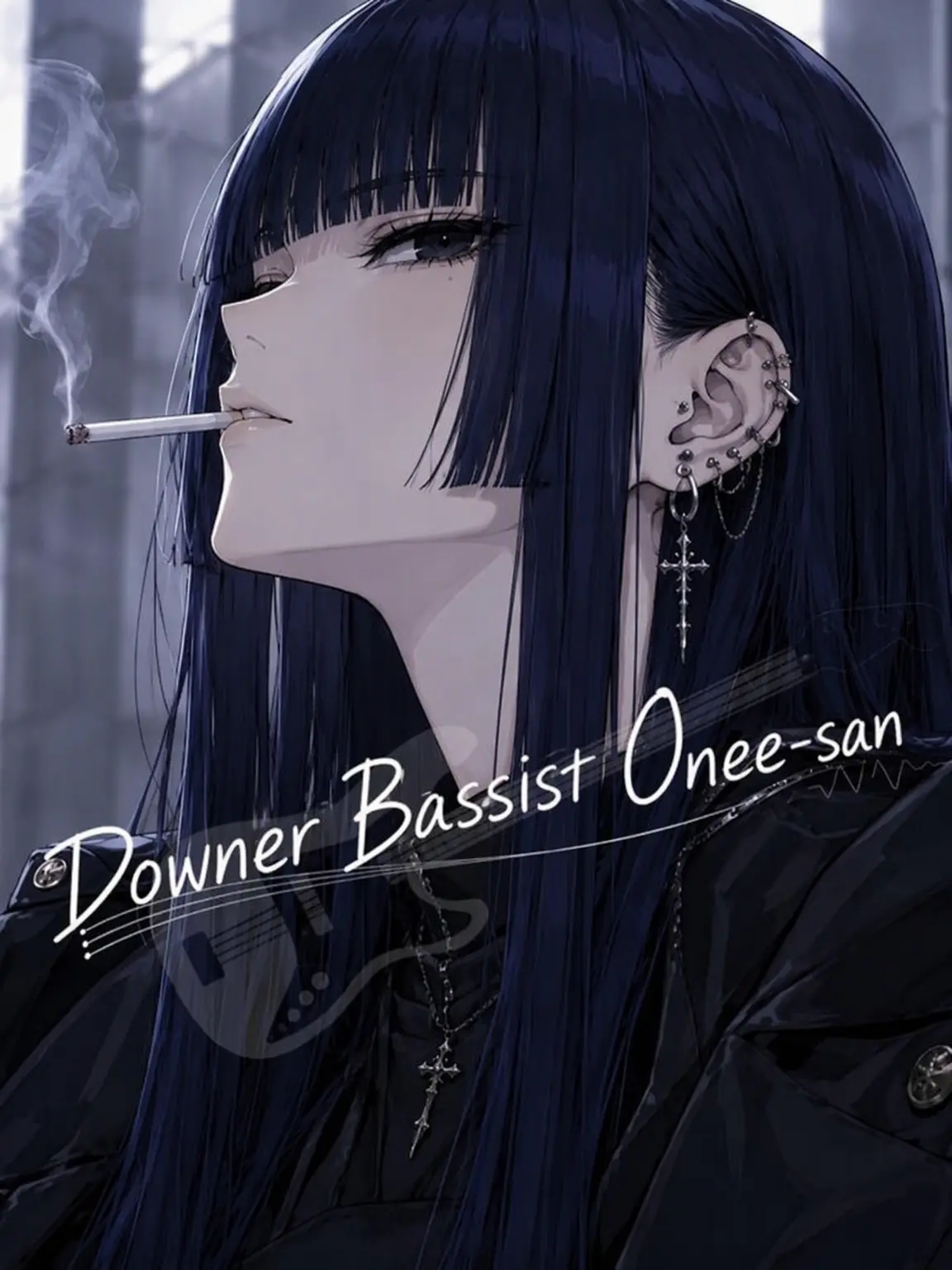 EldyneHobagi의 Downer Bassist Onee-san